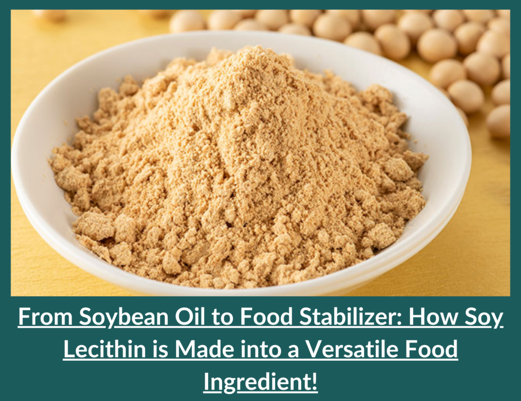 Soy Lecithin Synthesis