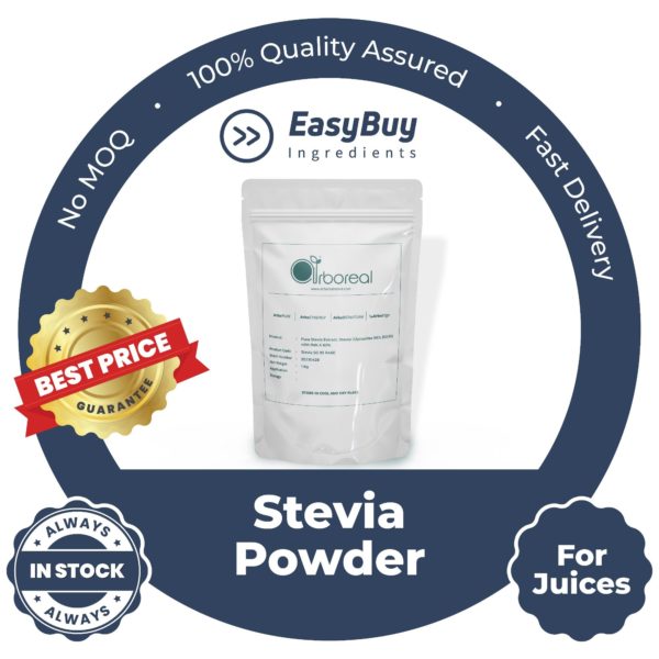 Stevia Sweeteners for Fruit Juices