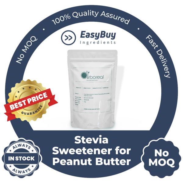 Stevia Sweeteners for Peanut Butter